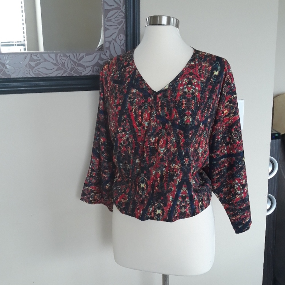 Fun Color Splash Blouse - Picture 3 of 5